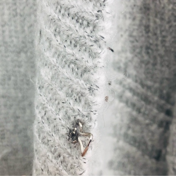 Mystree Women’s gray. duster sweater, calf length grey Size‎ large - Picture 13 of 14